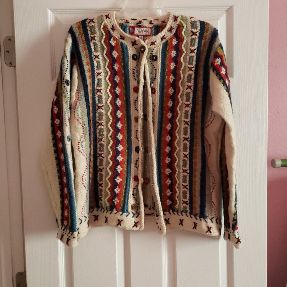 Newari hand knit sweater.